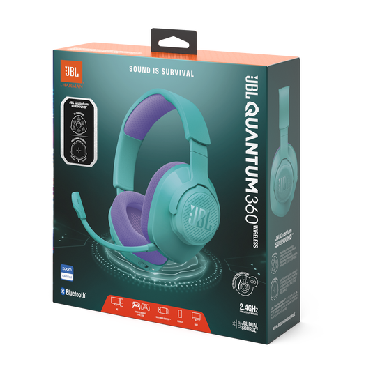JBL Quantum 360 Wireless | Wireless over-ear gaming headset with